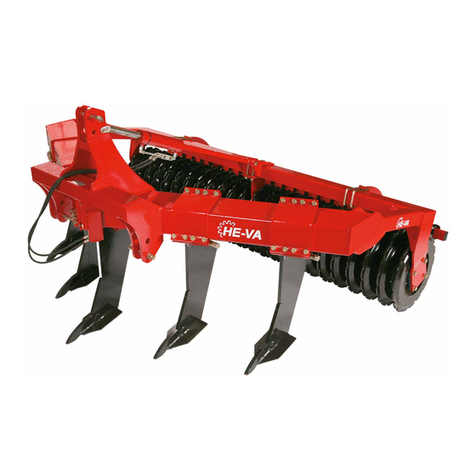 HE-VA Sub-Tiller Series Operating Instructions, Declaration of Conformity, Spare Parts List