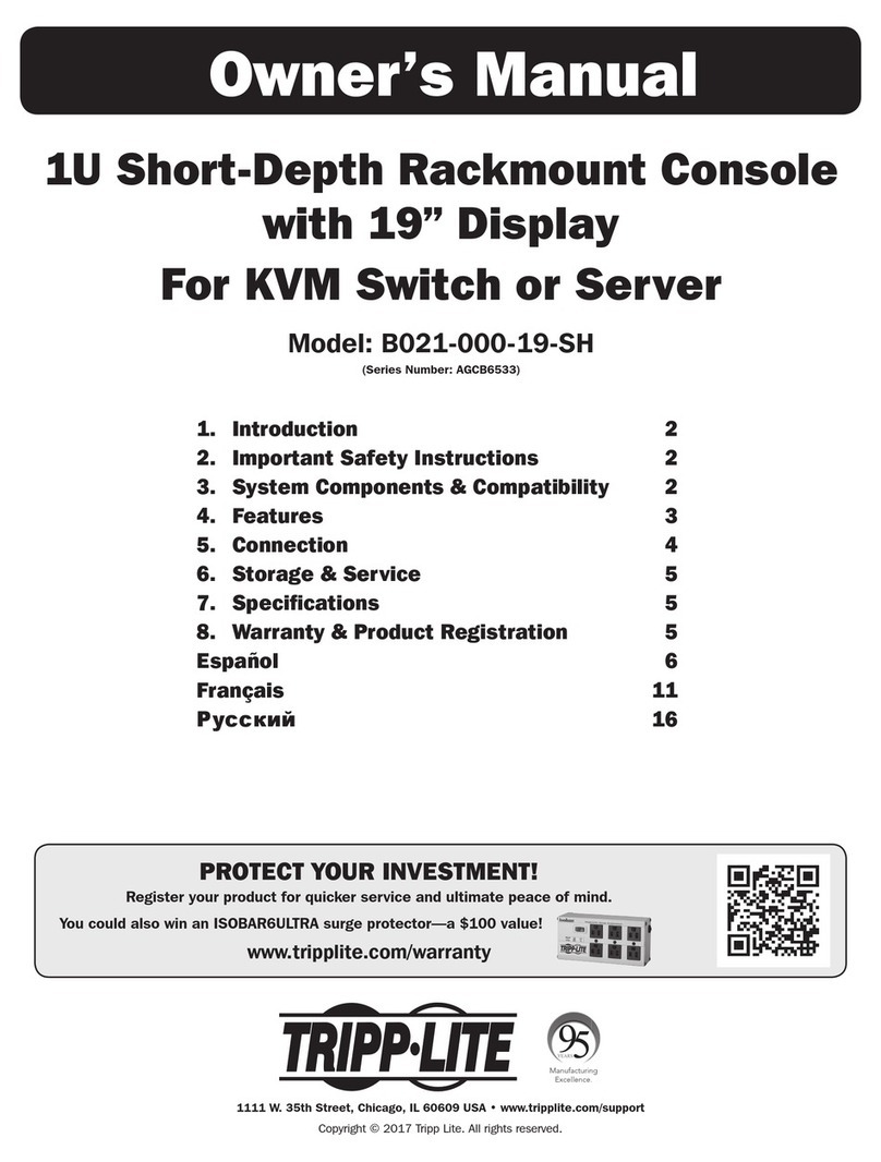 Tripp Lite B021-000-19-SH owner's manual