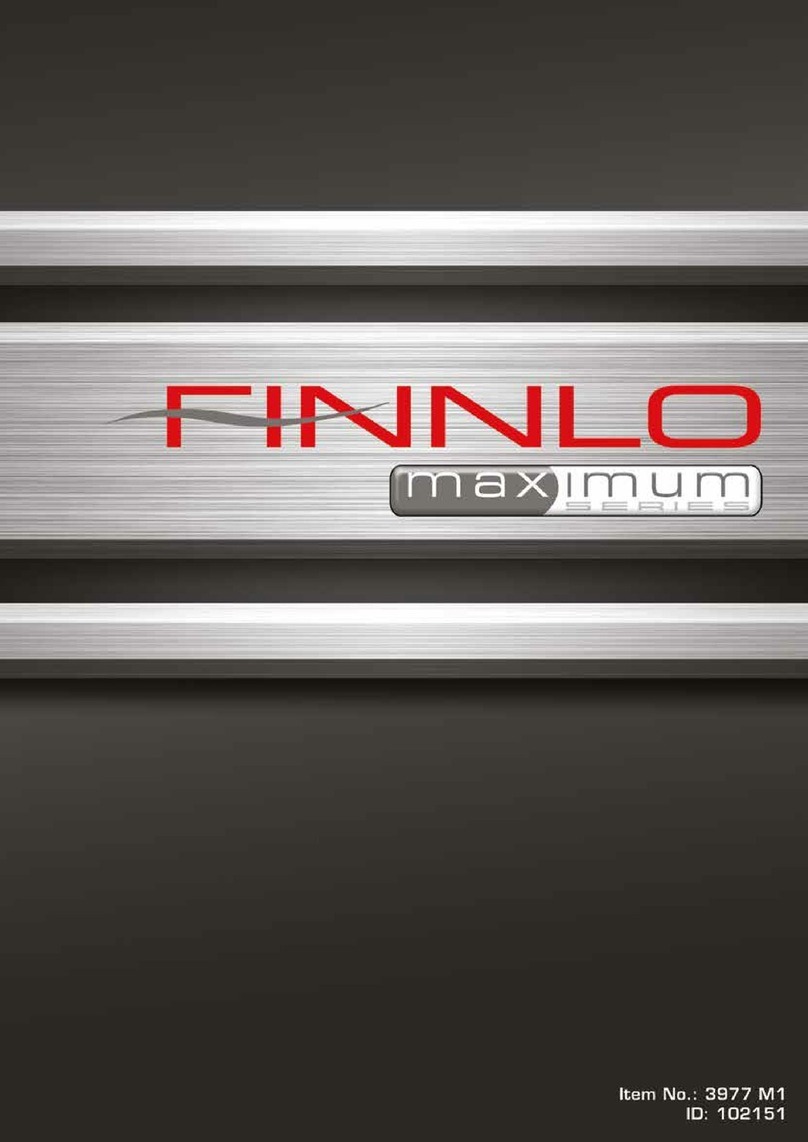 Finnlo maximum Series Installation guide