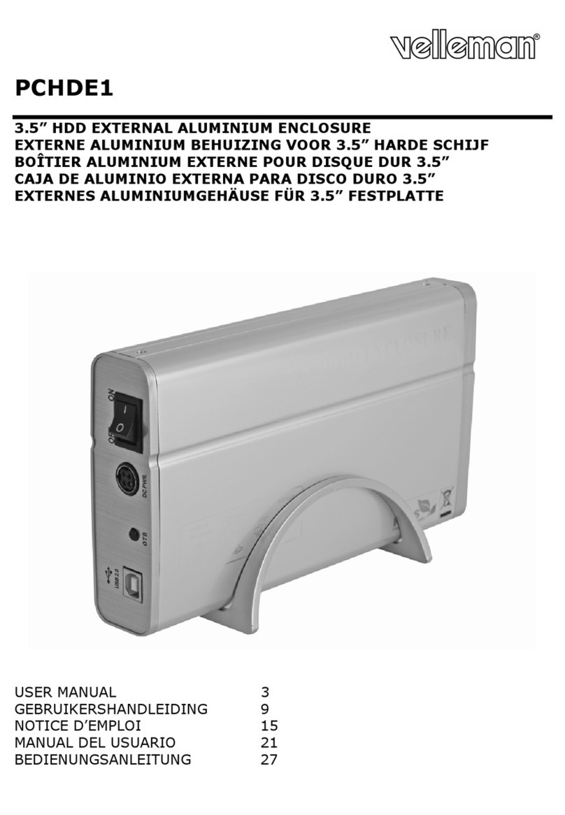 Velleman PCHDE1 user manual