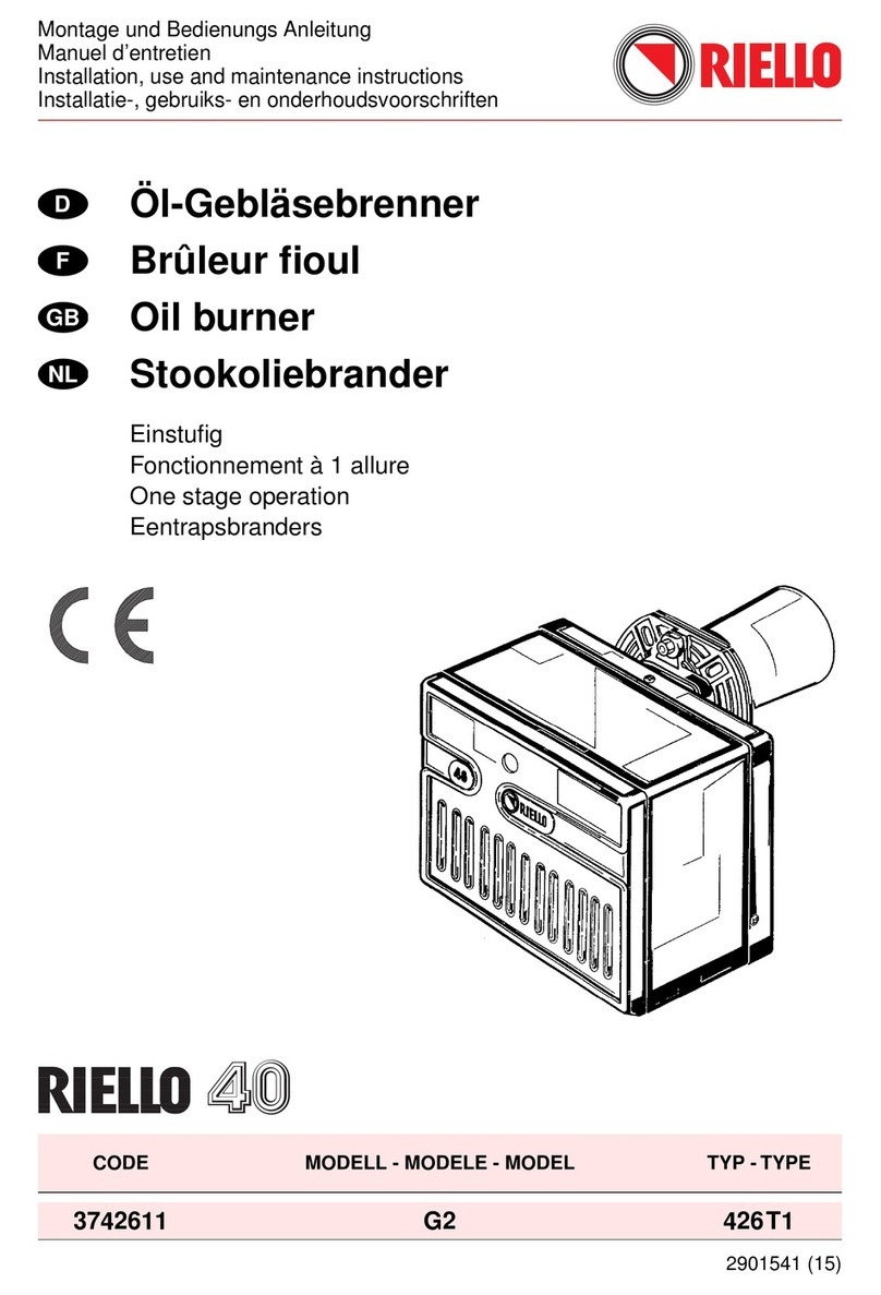 Riello G2 Quick start guide