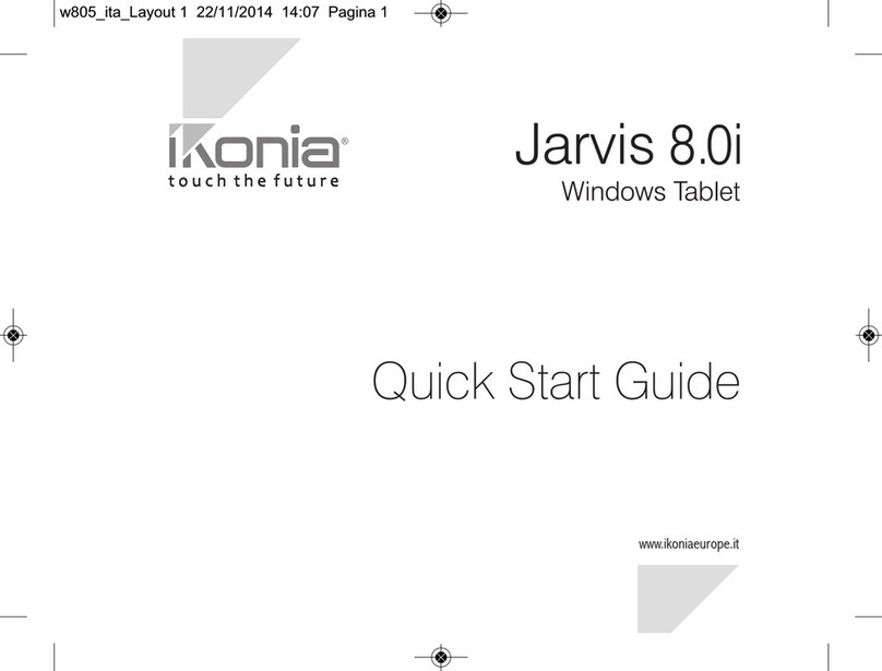 iKonia Jarvis 8.0i quick start guide