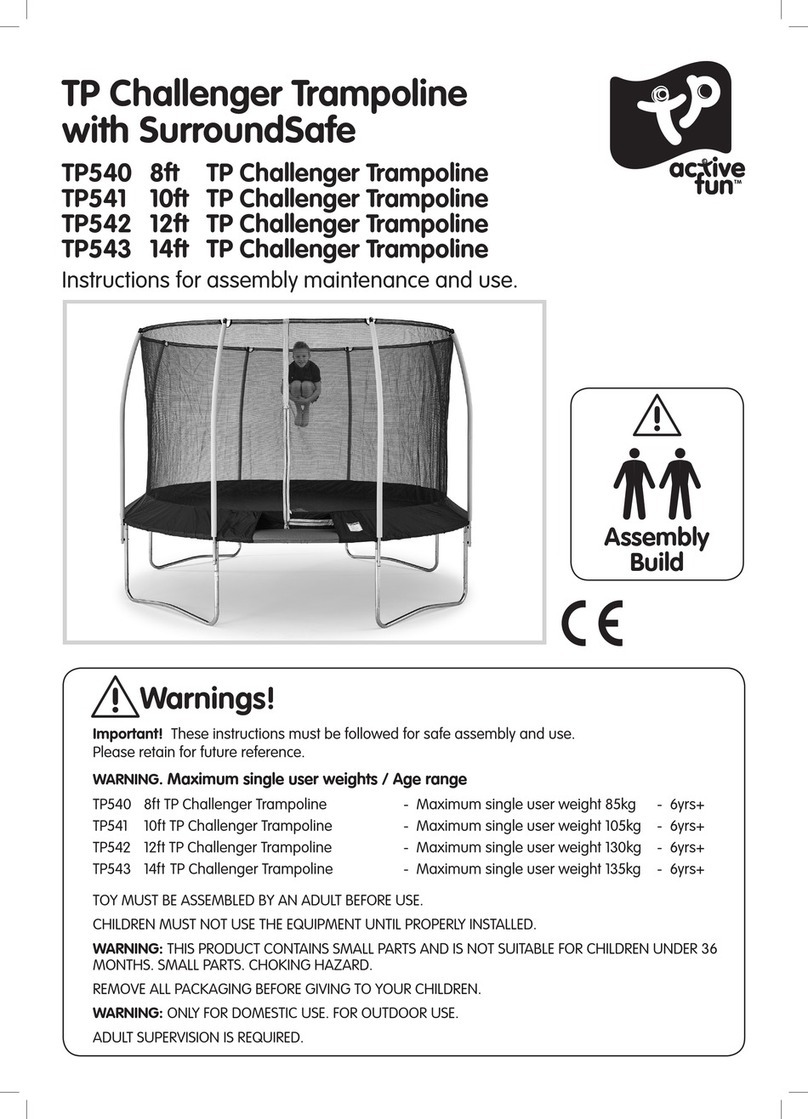 TP Challenger TP541 Instructions for assembly maintenance and use