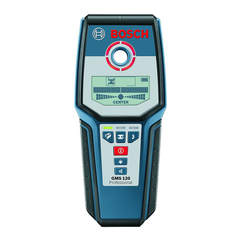 Bosch GMS 120 Assembly instructions
