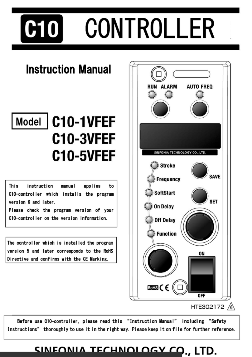 Sinfonia Technology C10 Series instruction manual