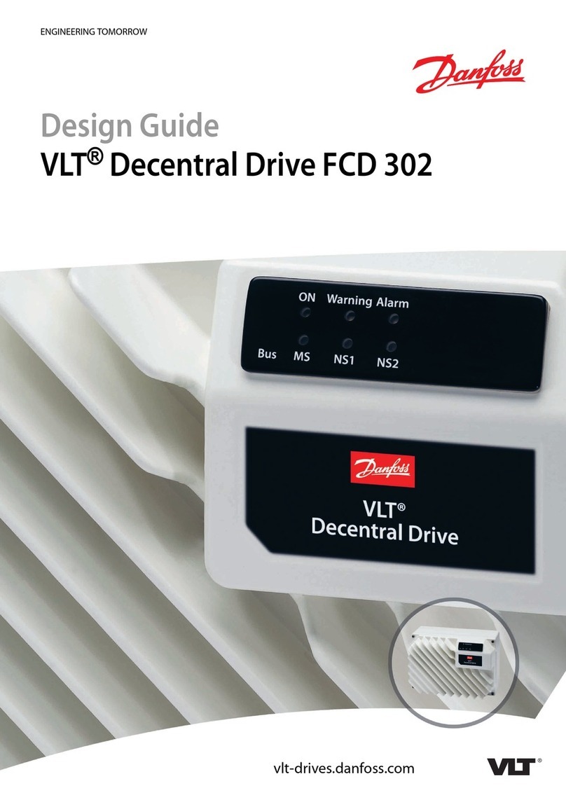 Danfoss vlt fcd 302 Guide
