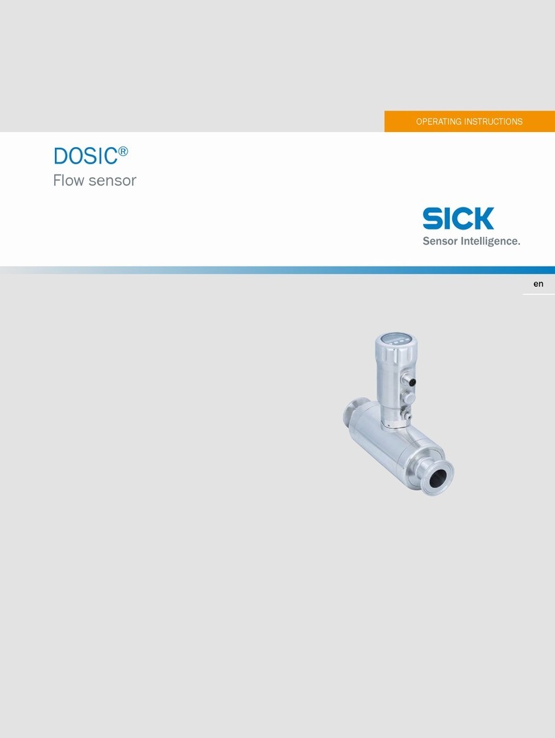 SICK DOSIC Series operating instructions
