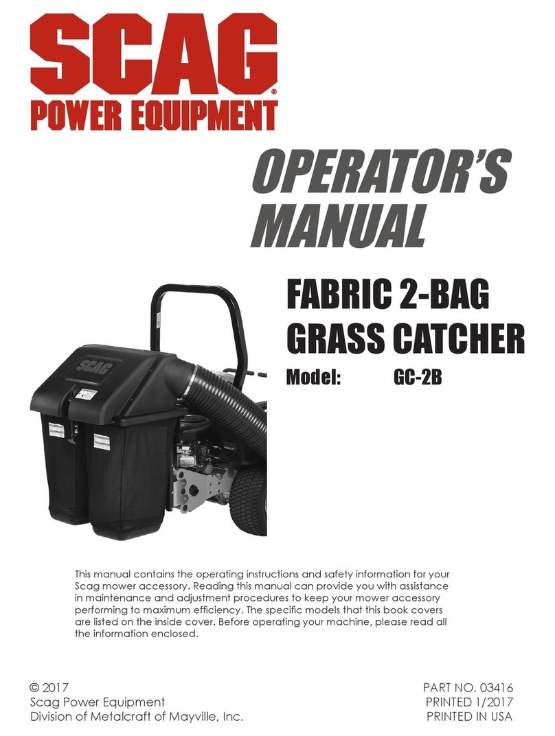 Scag Power Equipment GC-2B User manual