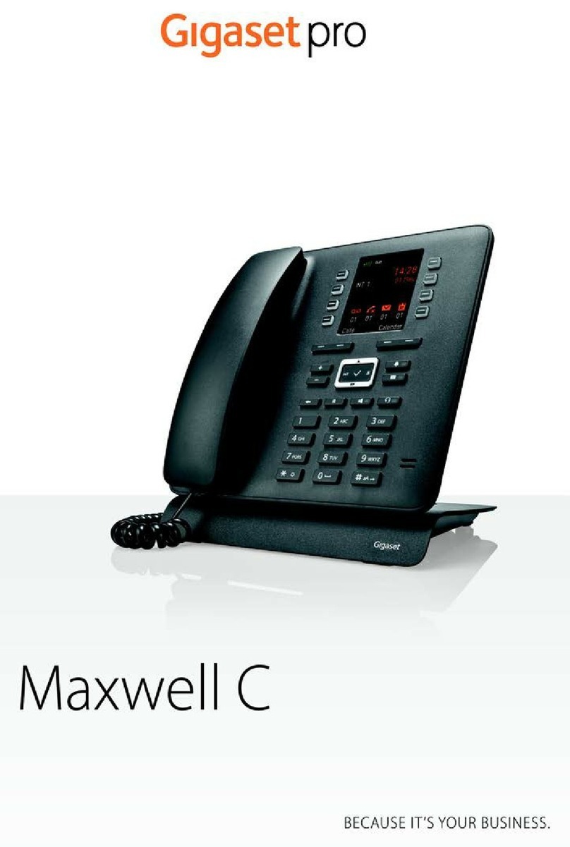 Gigaset Pro Maxwell C User manual