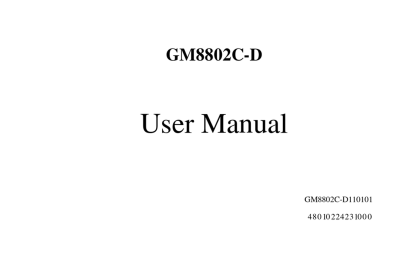 General Measure GM8802C-D user manual