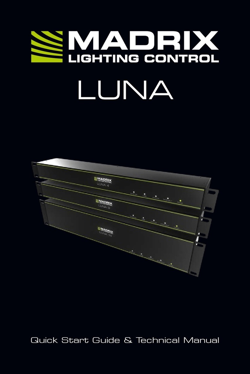 MADRIX LUNA Series Quick start guide & technical manual