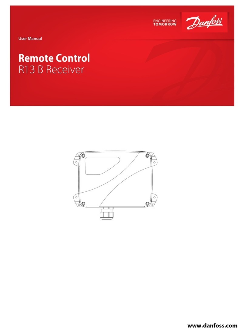 Danfoss R13 B User manual