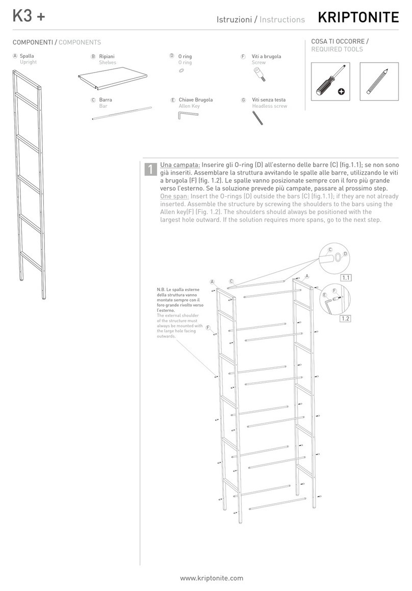 Kriptonite K3+ User manual