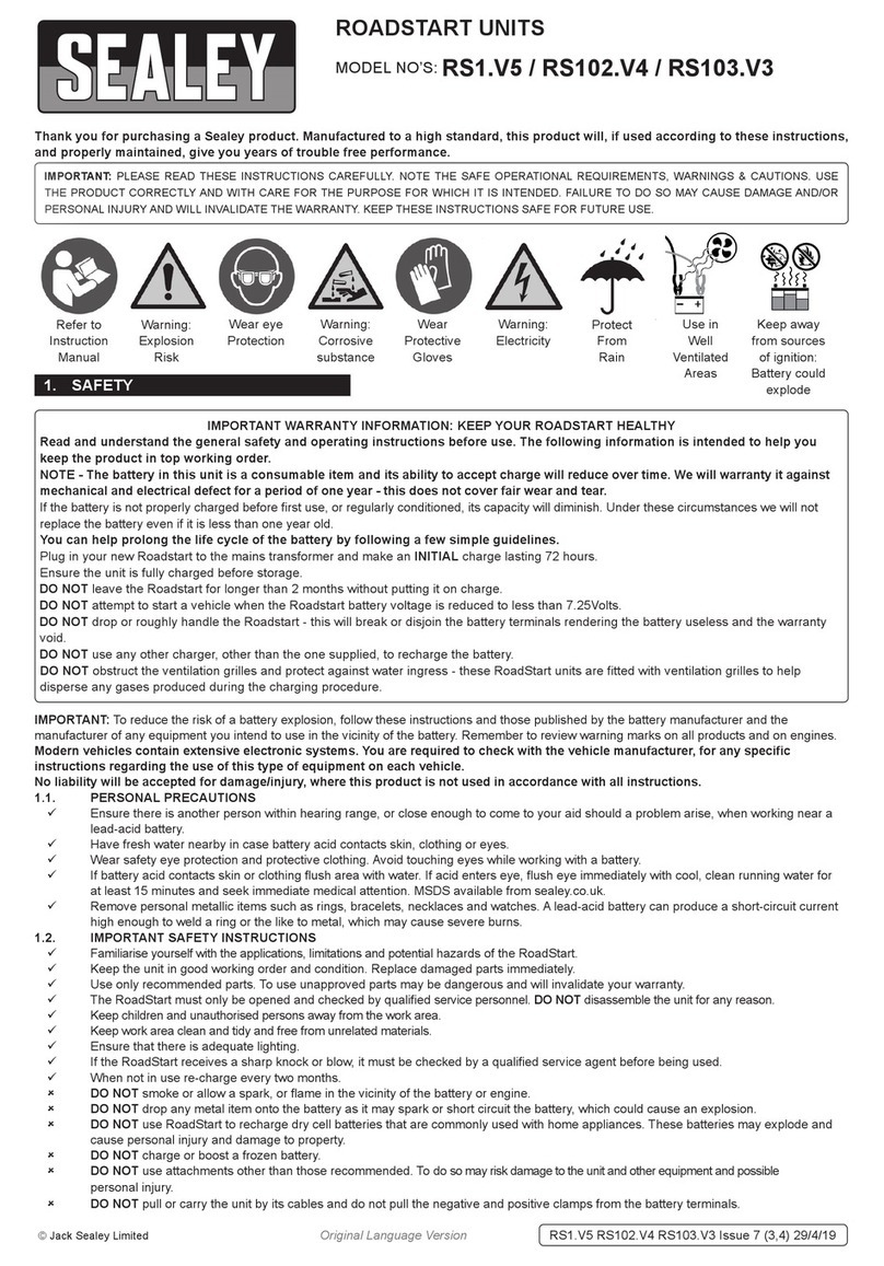 Sealey RS103.V3 instructions