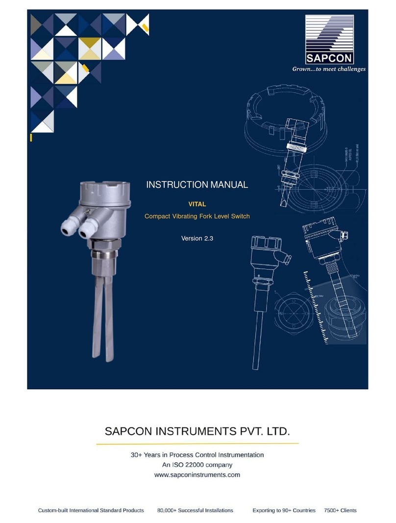 Sapcon Vital instruction manual