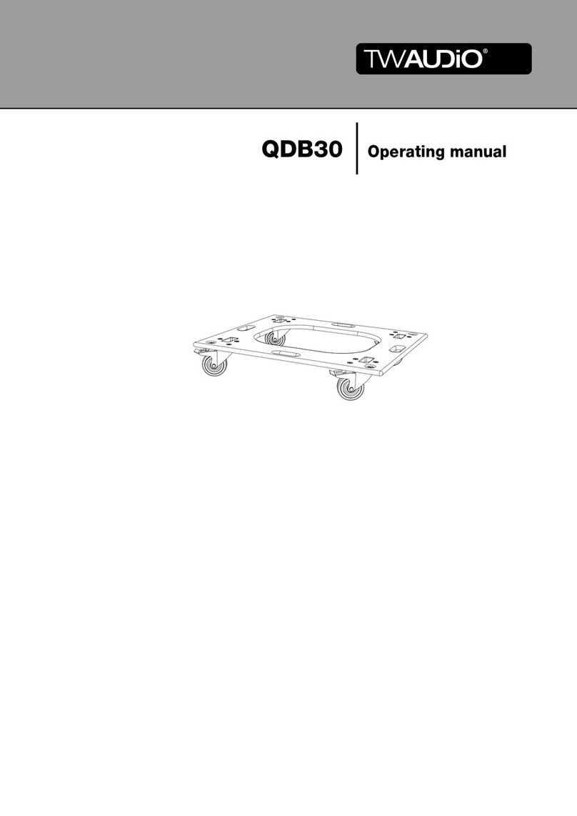 TW Audio QDB30 operating manual