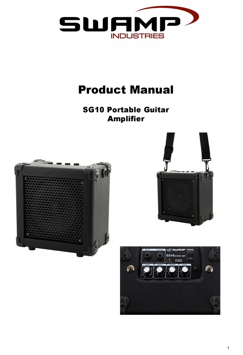 swamp SG10 product manual
