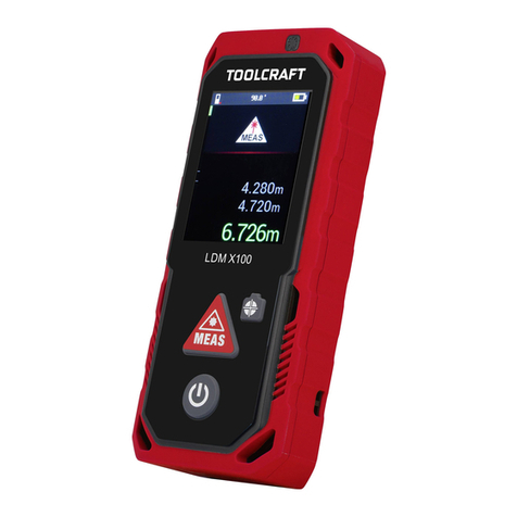 TOOLCRAFT LDM X100 User manual TOOLCRAFT LDM X100 User manual