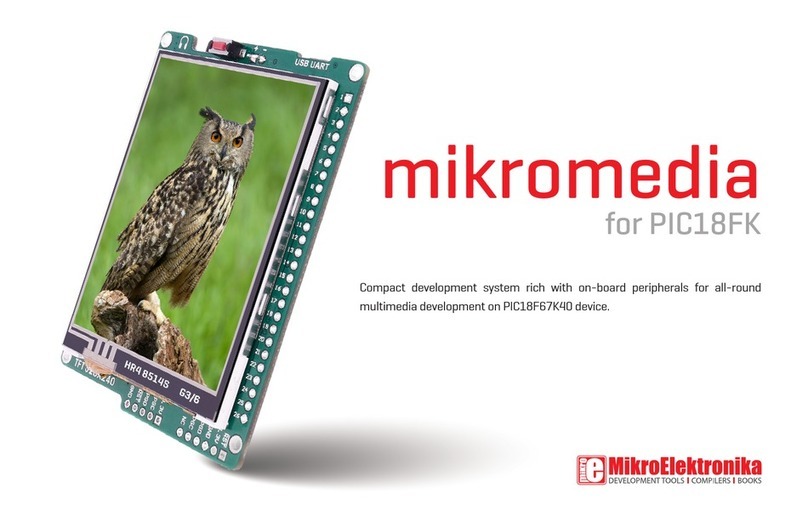 mikroElektronika PIC18FK manual