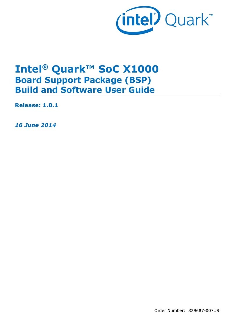 Intel Quark SoC X1000 User manual