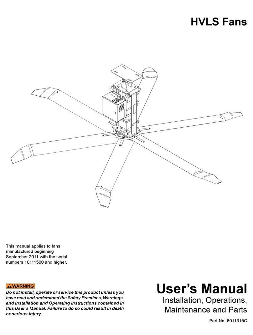 4Front Engineered Solutions HVLS user manual