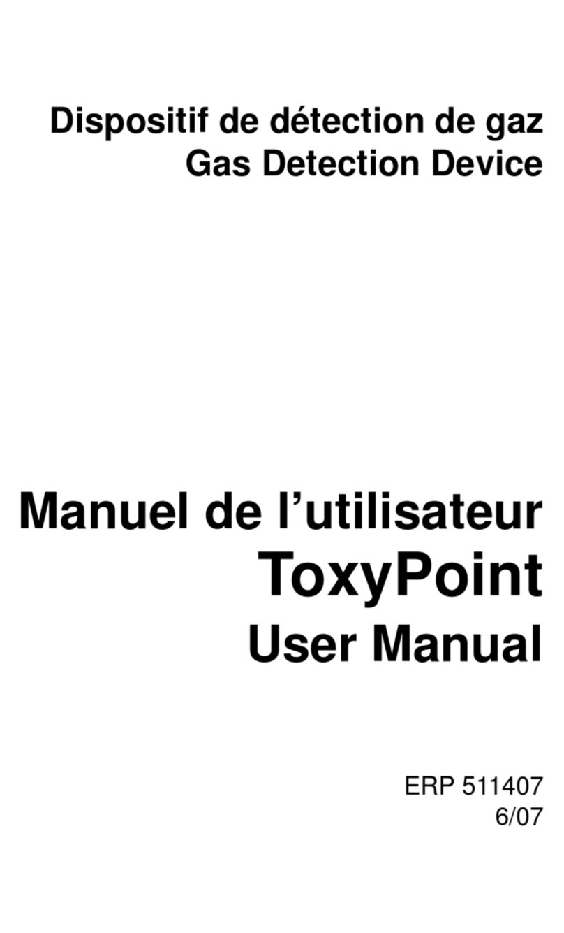 Honeywell ToxyPoint User manual
