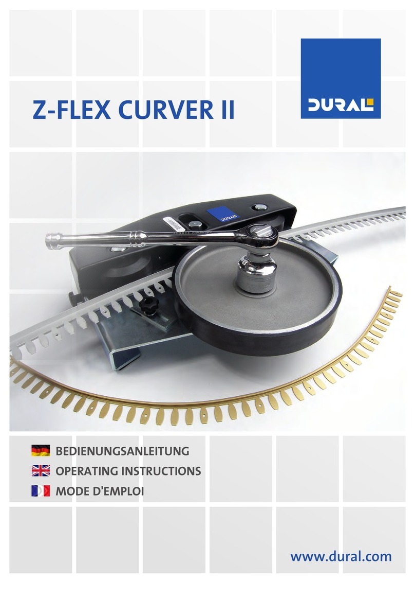 Dural Z-FLEX CURVER II User manual