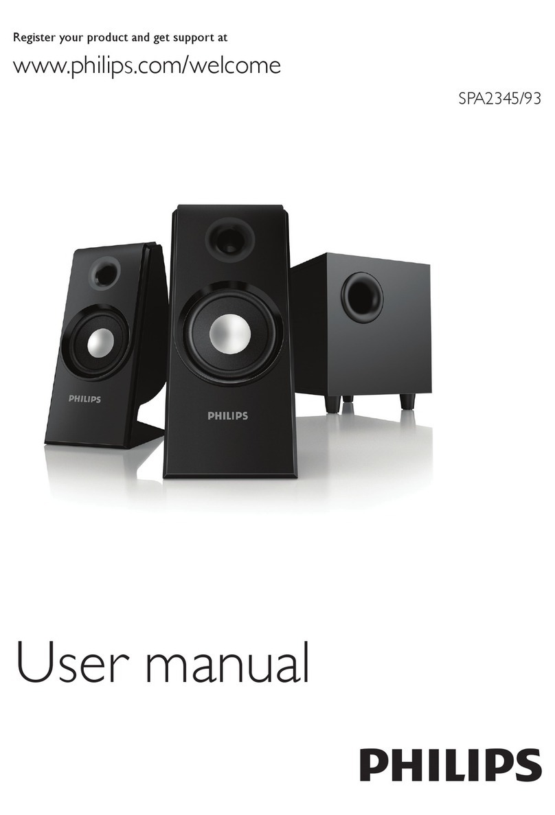 Philips SPA2345 user manual