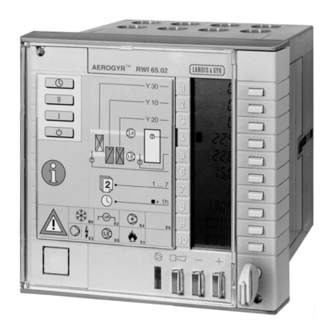 Siemens AEROGYR RWI65.02 User manual