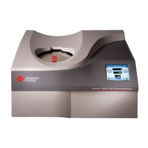 Beckman Coulter Optima MAX-XP User manual