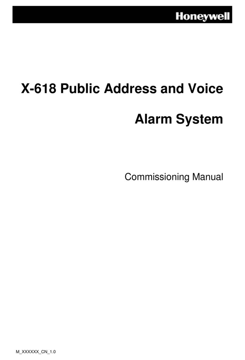 Honeywell X-618 Quick start guide