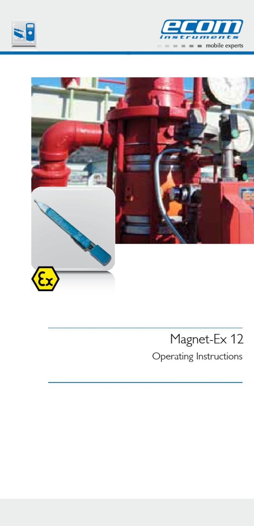 Ecom Instruments Magnet-Ex 12 operating instructions