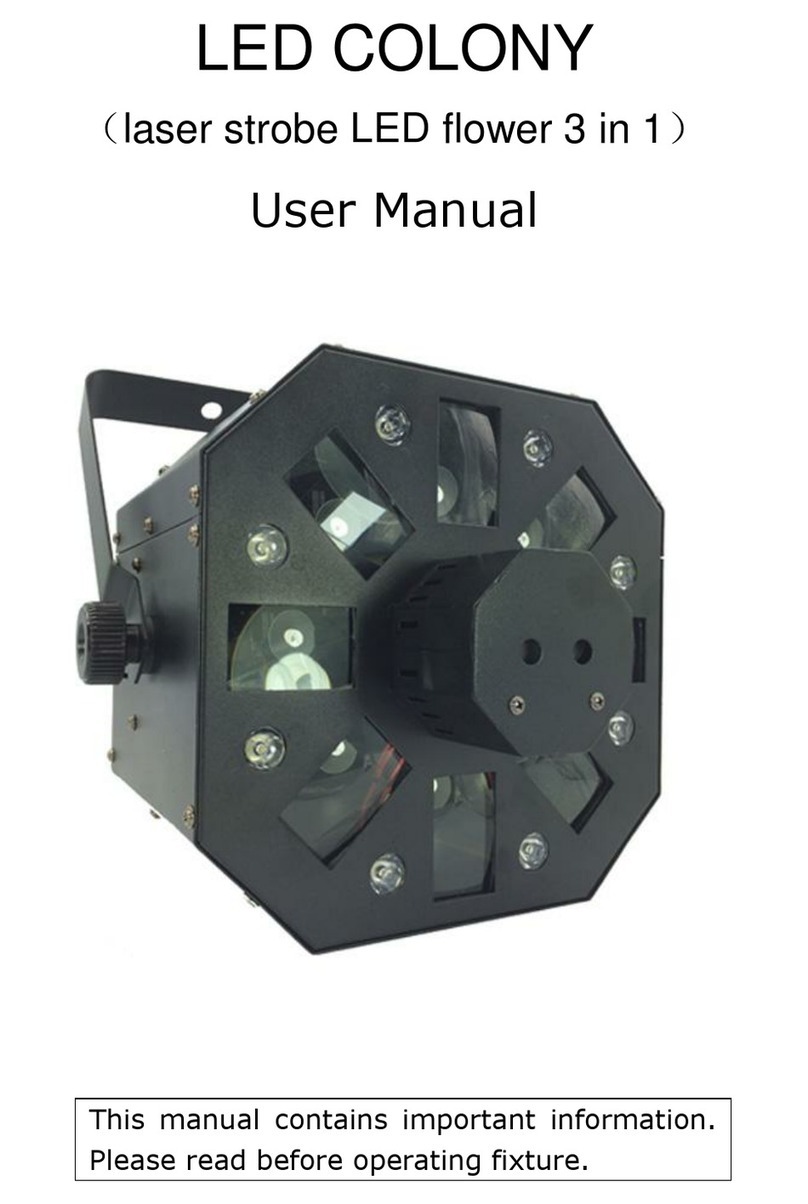 leahua LED COLONY LH-F064 user manual