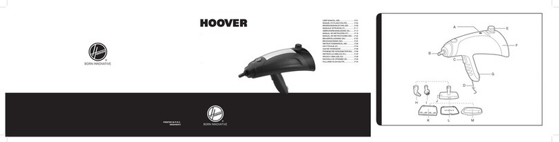 Hoover Steam Capsule Handy SSH1300011 user manual Hoover Steam Capsule Handy SSH1300011 user manual