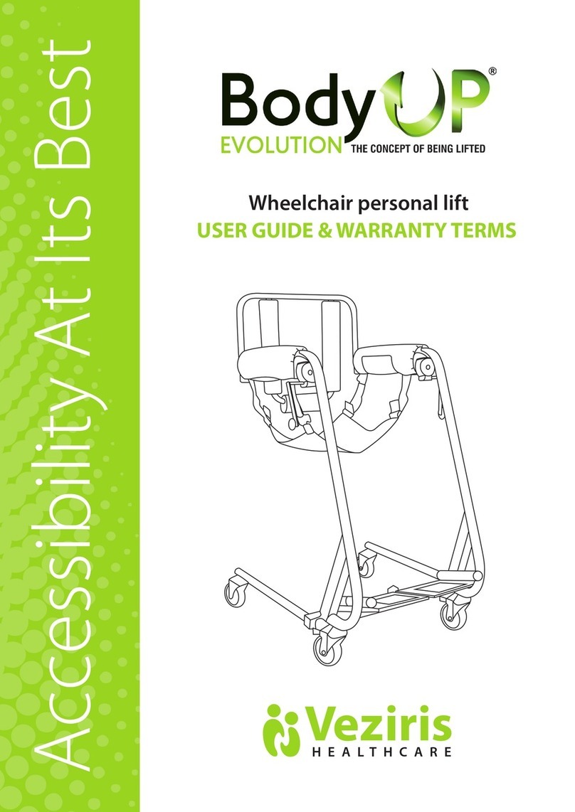 Veziris Body UP User guide & warranty