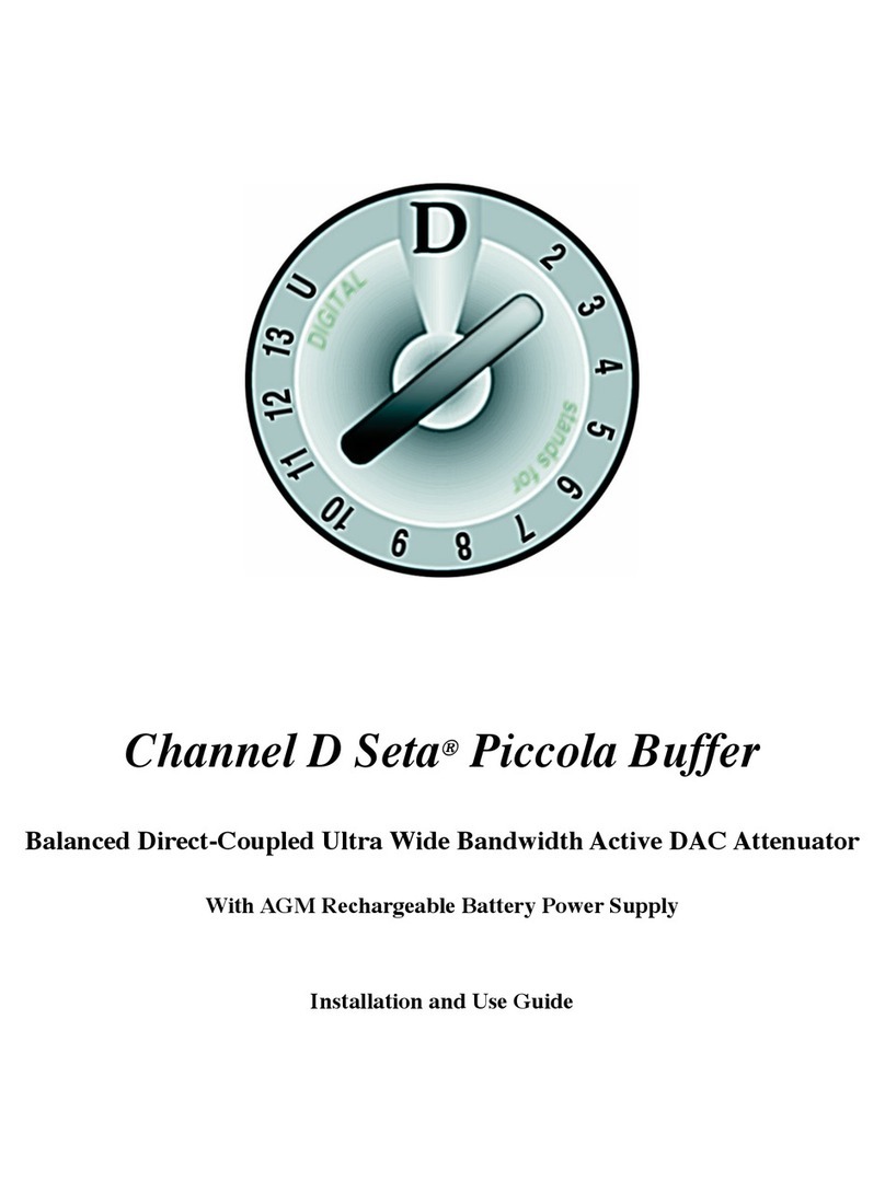 Channel D Seta Operating manual