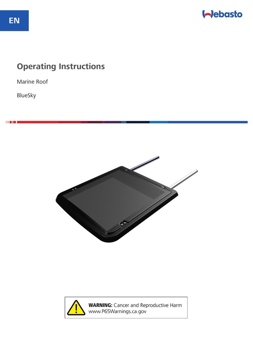Webasto BlueSky User manual