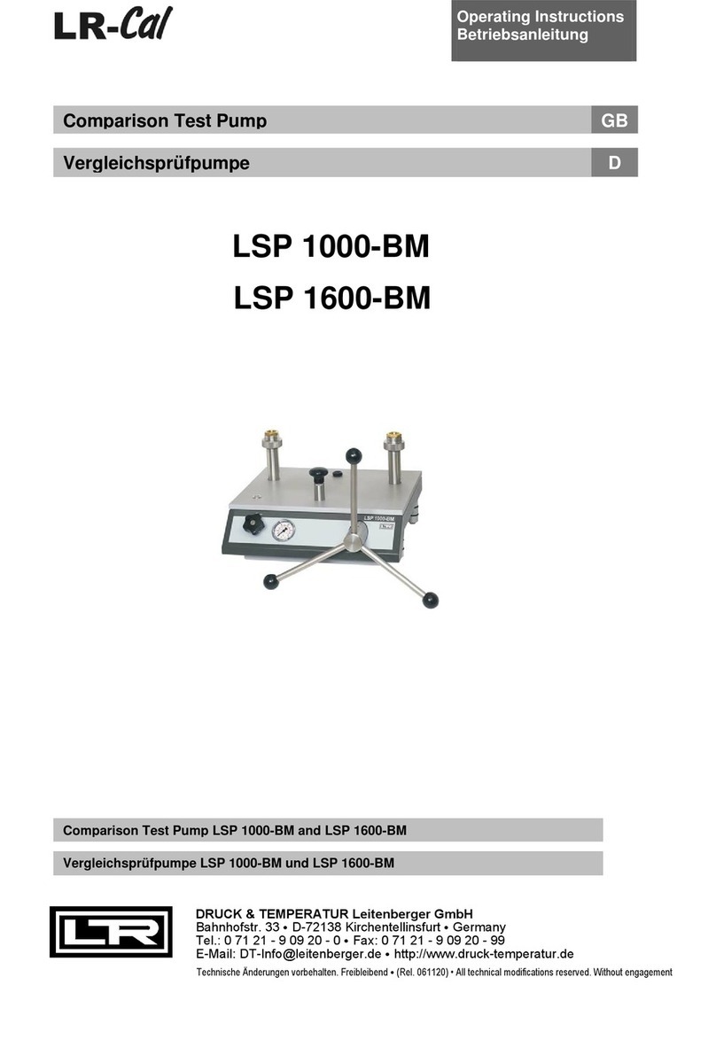 LR-Cal LSP 1000-BM operating instructions LR-Cal LSP 1000-BM operating instructions