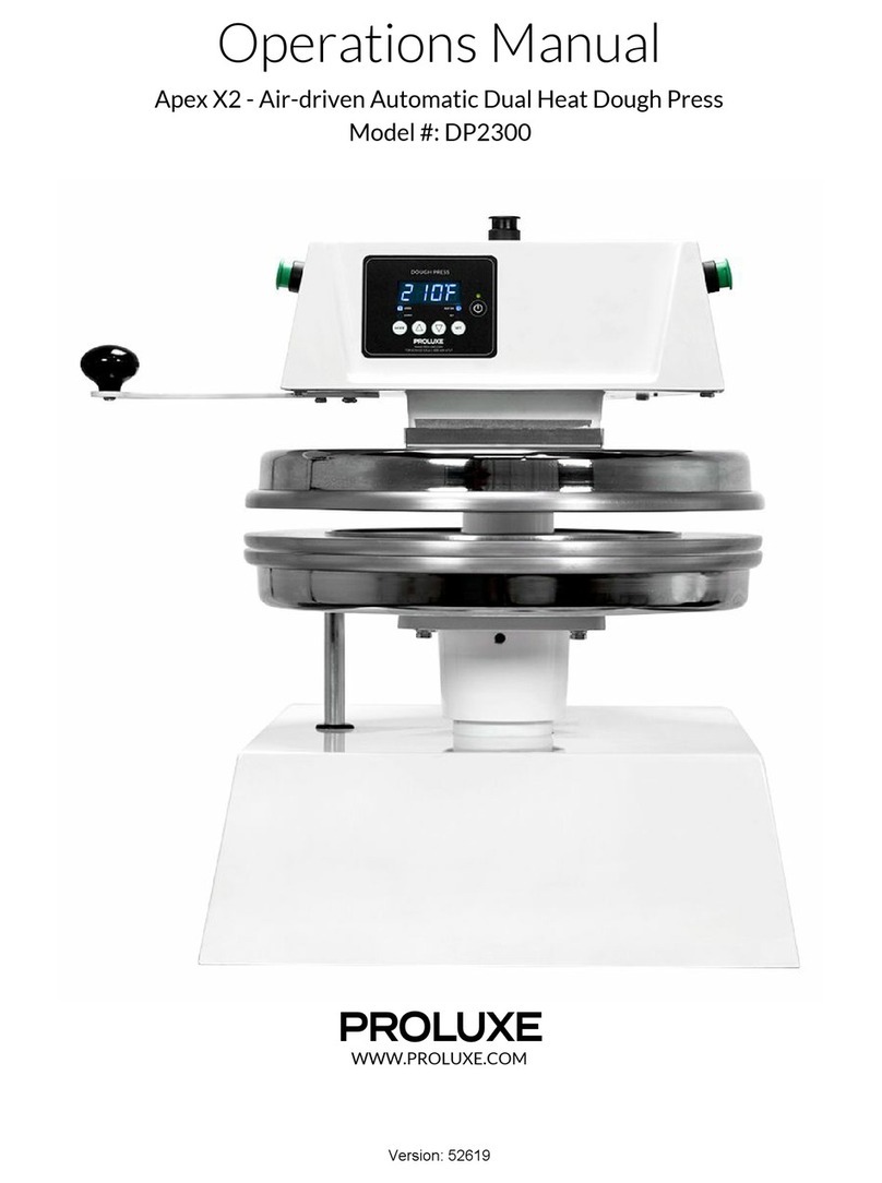 Proluxe Apex X2 DP2300 User manual Proluxe Apex X2 DP2300 User manual