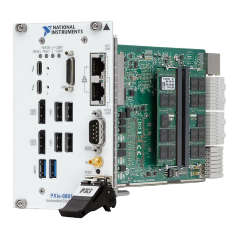 National Instruments PXIe-8861 User manual