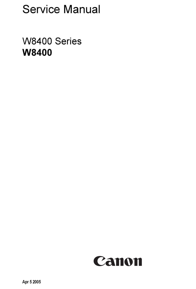 Canon WS8400 User manual