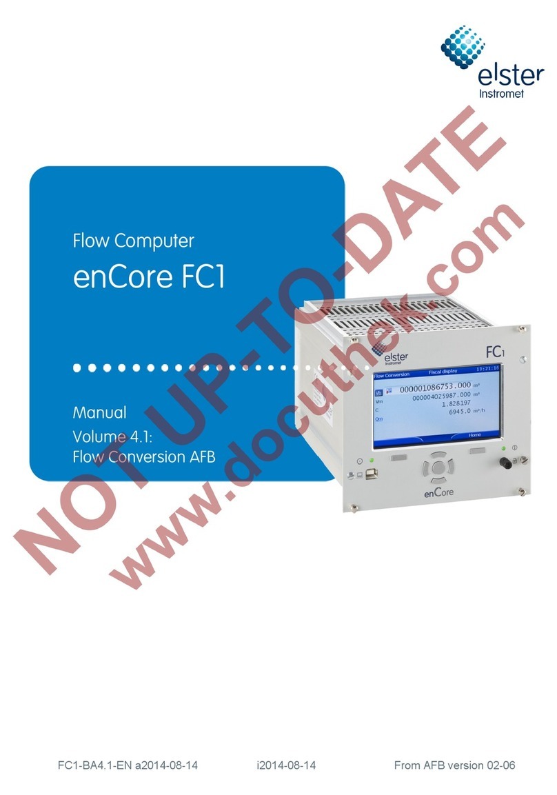 Elster enCore FC1 User manual