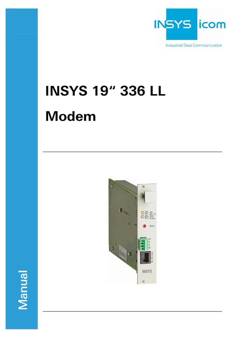 insys icom i-modul  336 LL User manual
