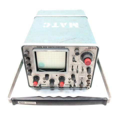 Tektronix 422 User manual