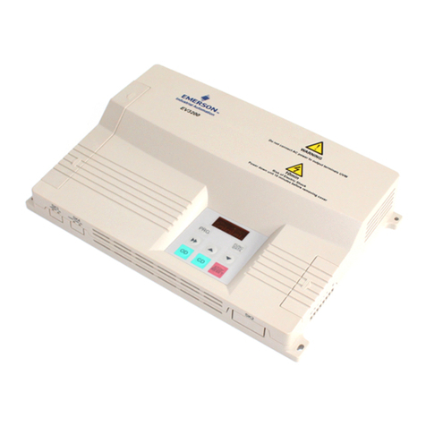 Emerson EV3200-2S0002S manual