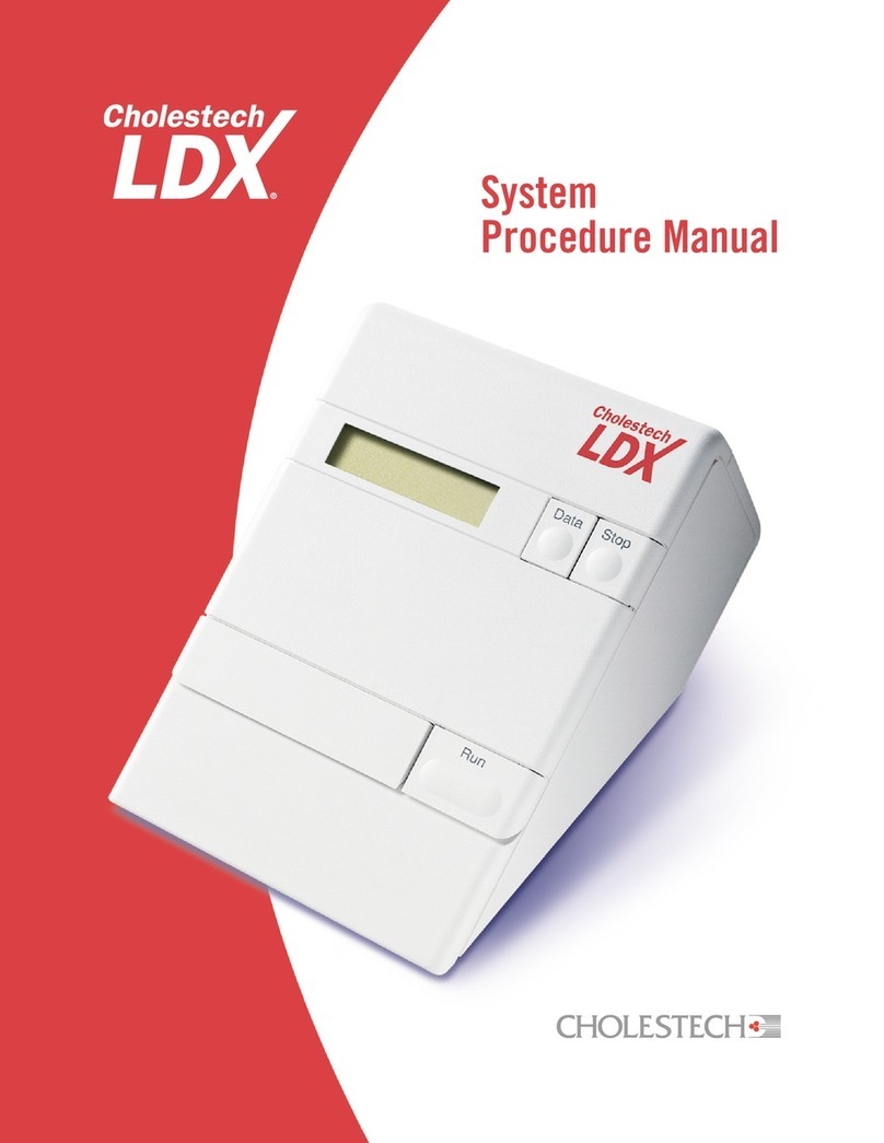 Cholestech LDX User manual