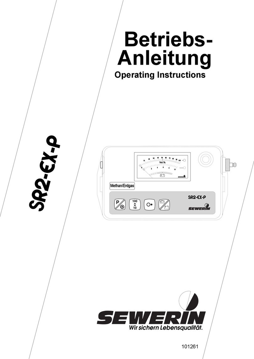 sewerin SR2-EX-P User manual