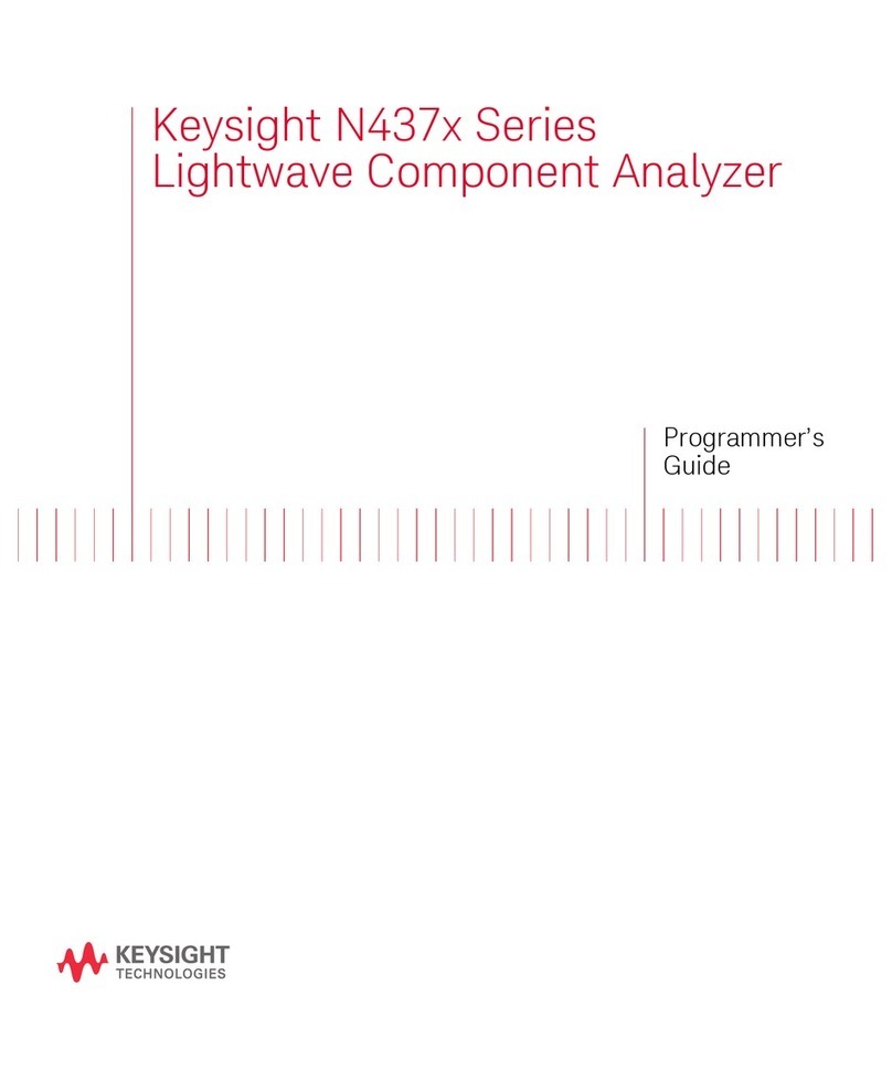 Keysight N437 Series Manual