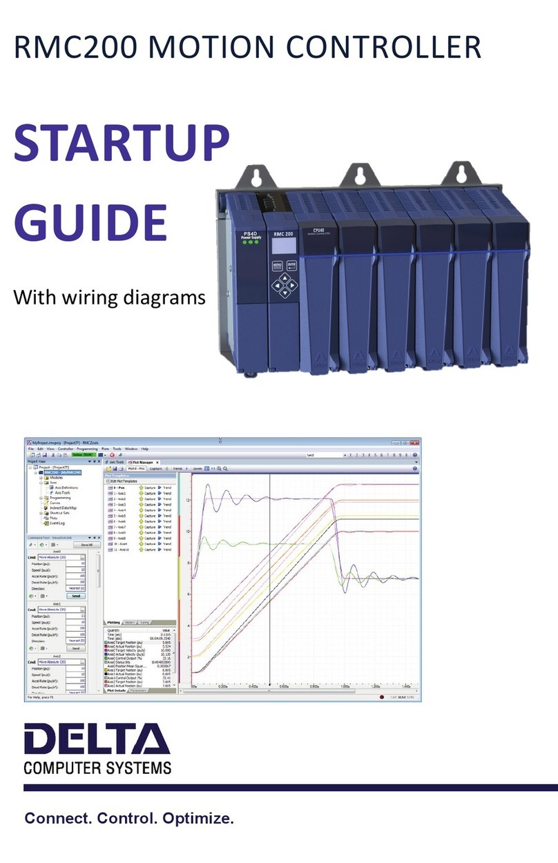 Delta RMC200 Startup guide