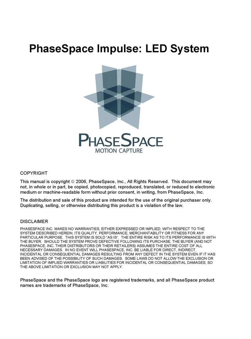 PhaseSpace Impulse user manual